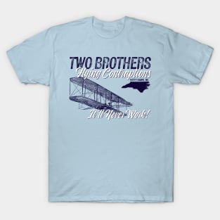 Two Brothers Flying Contraptions T-Shirt